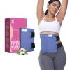 glitz Castor Oil Pack Wrap  Reusable Organic Castor Oil Packs for Liver Detox (Compress), Less Mess, Anti Leak Outer Layer, Soft Cotton (Violet) view 1