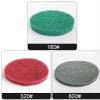 5 Pieces 2" 3/4" 5" Drill Power Brush Tile Scrubber Scouring Pads Household Cleaning Tool For Bathroom Floor Tub Polishing Pad,red 70mm view 3