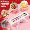 HAPPY POTATO 25 Pack Macaron Boxes for 6, 7.21.91.9 Inches, Macaron Packaging Boxes, White Macaron Boxes with Window, Macaron Container Packaging Boxes with Ribbon view 3