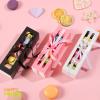 HAPPY POTATO 25 Pack Macaron Boxes for 6, 7.21.91.9 Inches, Macaron Packaging Boxes, White Macaron Boxes with Window, Macaron Container Packaging Boxes with Ribbon view 4