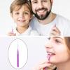 Patelai 100 Pieces Braces Brush for Cleaner Interdental Brush Toothpick Dental Tooth Flossing Head Oral Dental Hygiene Flosser Toothpick Cleaners Tooth Cleaning Tool (Purple) view 4