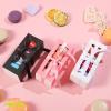 HAPPY POTATO 30 Pack Macaron Boxes for 4 or 5, 41.91.9 Inches, Macaron Packaging Boxes, Black Macaron Box with Window, Macaron Container Gift Boxes with Ribbon view 4