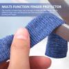 10pcs Finger Protectors for Thumb Guard Hand Therapy Sports Finger Sleeve Breathable Portable Reusable for Basketball Baseball Badminton view 4