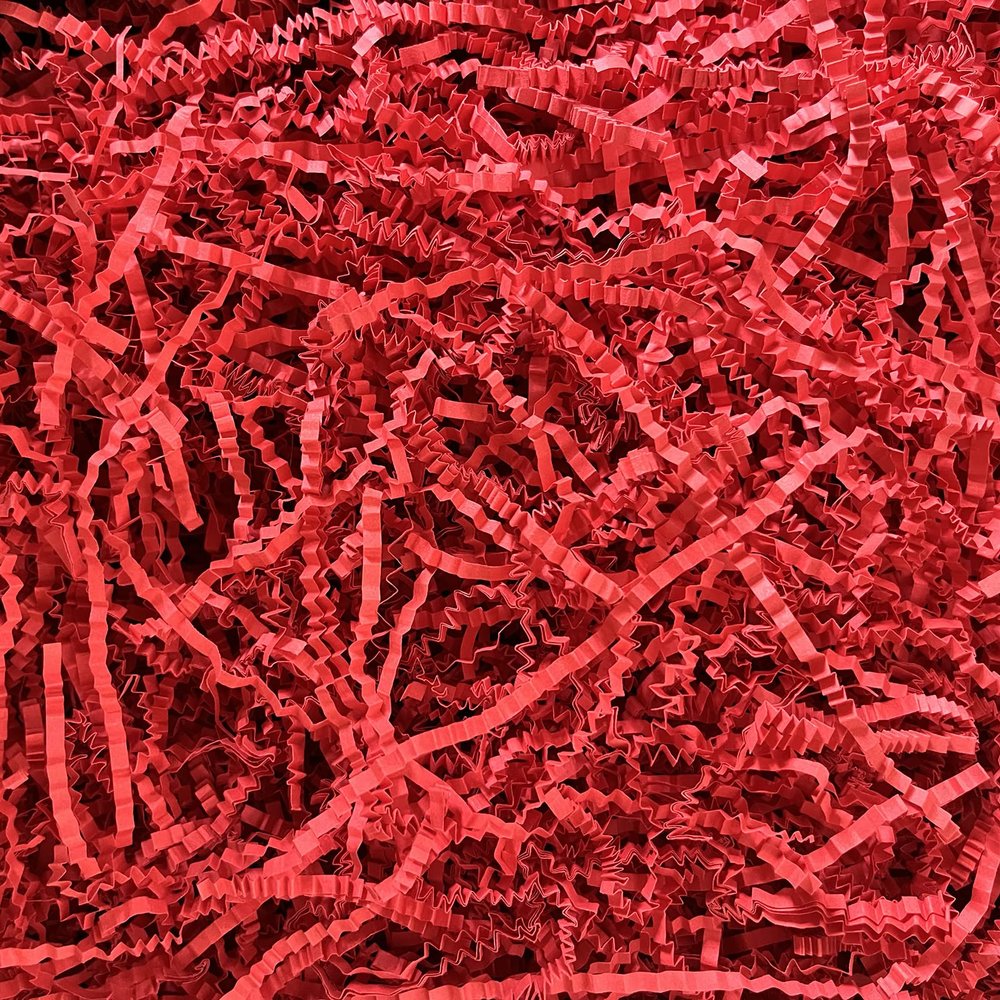 CHECHNYA 1LB Shred Paper FillerRaffia Grass Paper Shred for Gift Wrapping Basket and Gift Box FillingCrinkle Cut Paper for Wrapping