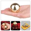 Healvian 2Pcs Brass Exercise Ball 1.5 Inch Golden Solid Copper Metal Baoding Balls for Hand Therapy Stress Relief, Chinese Kung Fu Massage Acupressure Tool view 4