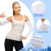 Eurzom 8 Pairs Eczema Sleeve for Adult Teens Eczema Psoriasis Unisex Arm Leg Sleeve for Women Men UV Protection Sleeves(Small) view 3