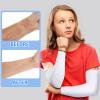 Eurzom 8 Pairs Eczema Sleeve for Adult Teens Eczema Psoriasis Unisex Arm Leg Sleeve for Women Men UV Protection Sleeves(Small) view 4