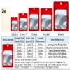 100 Pack Mylar Bags,Mini Resealable Ziplock Foil Pouch Baggies Packaging for Small Business Office Earring Lash Jewelry Storage view 2