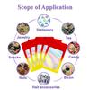 100 Pack Holographic Mylar Bags Resealable Ziplock Packaging Bags for Small Business Sample Lip Gloss Lash Jewelry Storage view 4