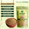 Danodia Foods Organic Kodo Millet (2 lbs | 950g | 33oz) | Unpolished, Whole Grain, Gluten-Free, Hulled, Low GI Superfood Of The Decade | Natural, Non-GMO, Vegan, High Fiber & Protein view 4