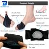 3 Pairs of Metatarsal Pads for Women and Men , Ball of Foot Cushions for Pain Relief of Bunions&Morton's Neuroma,Metatarsal Sleeve/Socks with Built-in Soft Gel Pad (Large,Black) view 3