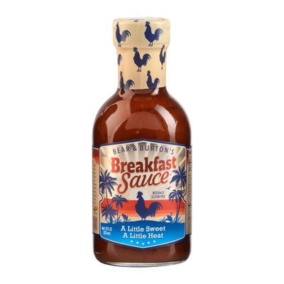 Bear and Burton's Breakfast Sauce | A Savory Breakfast Sauce from the Makers of W Sauce | 12 Fl Oz