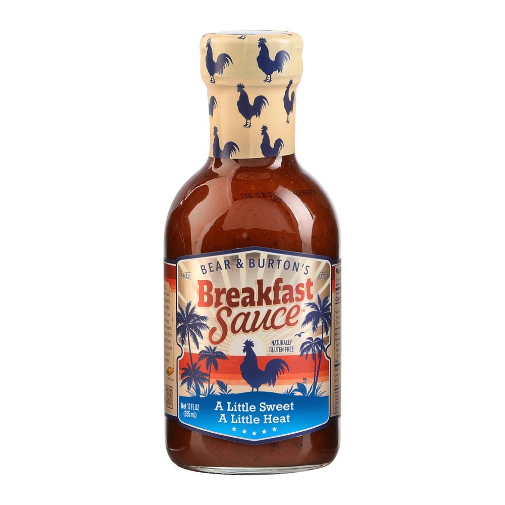 Bear and Burton's Breakfast Sauce | A Savory Breakfast Sauce from the Makers of W Sauce | 12 Fl Oz