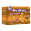 Drizzilicious Mini Flavored Rice Cakes Salted Caramel - Rice Crisps, Healthy Snack for Adults and Kids, Vegan, Gluten Free Snack, Allergen Free, Only 90 Calories Per Bag - 0.74 oz (Pack of 10) view 1