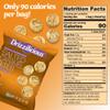 Drizzilicious Mini Flavored Rice Cakes Salted Caramel - Rice Crisps, Healthy Snack for Adults and Kids, Vegan, Gluten Free Snack, Allergen Free, Only 90 Calories Per Bag - 0.74 oz (Pack of 10) view 2