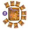 Drizzilicious Mini Flavored Rice Cakes Salted Caramel - Rice Crisps, Healthy Snack for Adults and Kids, Vegan, Gluten Free Snack, Allergen Free, Only 90 Calories Per Bag - 0.74 oz (Pack of 10) view 4