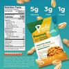 P-nuff Crunch Peanut Puffs Savory Variety Pack  Shark Tank, Healthy Snacks, Keto, Gluten Free, 20g Vegan Protein per Bag, Gut Health, Post Workout, Fit Snacks, For Adults and Kids  4oz Bag, 3-Pack view 2