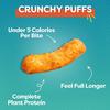 P-nuff Crunch Peanut Puffs Savory Variety Pack  Shark Tank, Healthy Snacks, Keto, Gluten Free, 20g Vegan Protein per Bag, Gut Health, Post Workout, Fit Snacks, For Adults and Kids  4oz Bag, 3-Pack view 4