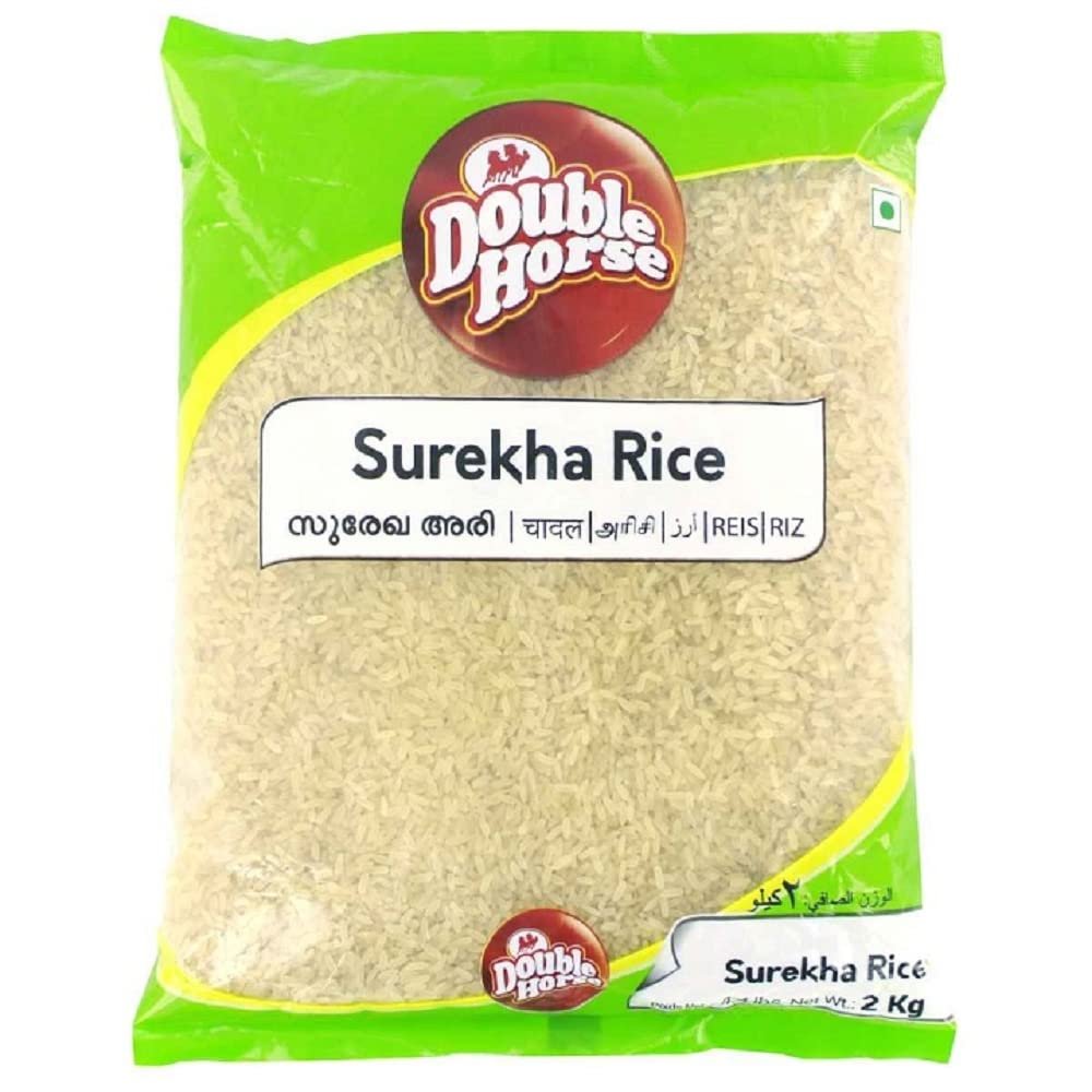 Surekha Rice Double Horse 2KG 4.5Lbs