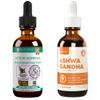 Active Adrenal + Active Ashwagandha - Support Adrenal Health + Energy - Liquid Delivery for Better Absorption - Rhodiola, Ashwagandha, B-Vitamins, Holy Basil & More! view 1
