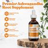Active Adrenal + Active Ashwagandha - Support Adrenal Health + Energy - Liquid Delivery for Better Absorption - Rhodiola, Ashwagandha, B-Vitamins, Holy Basil & More! view 2