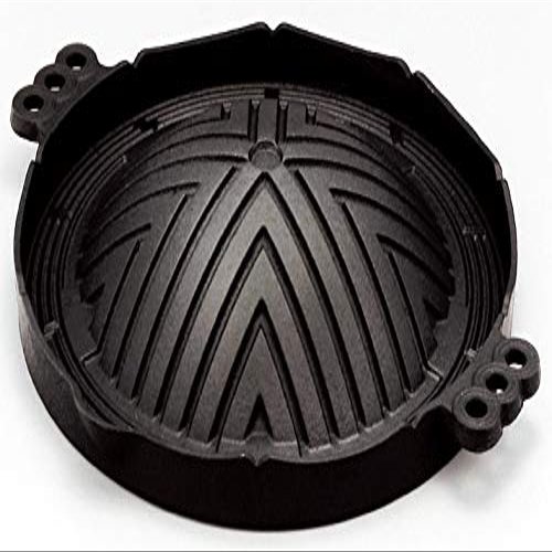 Ikenaga Iron Works Living with Iron Genghis Khan Pot, Shallow Type, 11.4 inches (29 cm), Gift Wrapping Specifications