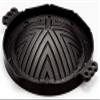 Ikenaga Iron Works Living with Iron Genghis Khan Pot, Shallow Type, 11.4 inches (29 cm), Gift Wrapping Specifications view 1