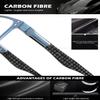 ANYLUV Blue Light Glasses Men/Women, Working Blue Light Blocking Glasses, Relieve Eyestrain-Carbon fiber Blue/Rivets view 3