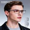 ANYLUV Blue Light Glasses Men/Women, Working Blue Light Blocking Glasses, Relieve Eyestrain-Carbon fiber Black view 2
