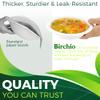 BIRCHIO 12oz Small Paper Bowls[150-Pack], Heavy Duty Bowls Perfect for Ice Cream, Milk Cereals, Snack, 100% Disposable Compostable and Eco-Friendly Made from Bagasse view 3