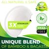 BIRCHIO 12oz Small Paper Bowls[150-Pack], Heavy Duty Bowls Perfect for Ice Cream, Milk Cereals, Snack, 100% Disposable Compostable and Eco-Friendly Made from Bagasse view 4