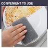 10pcs Kitchen Scrubber Sponges Reusable Non-Scratch Dish Cleaning Pads for Kitchen Utensil Care for Pans Bowls and More view 3