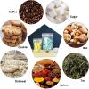 150 Pcs Mylar Bags for Food Storage, 8x12 Mylar Bag with Window Stand Up, Large Holographic Resealable Bags Smell Proof Bag Food Packaging for Small Business Freeze Dried Candy Jewelry Foil Packaging view 3