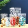 150 Pcs Mylar Bags for Food Storage, 8x12 Mylar Bag with Window Stand Up, Large Holographic Resealable Bags Smell Proof Bag Food Packaging for Small Business Freeze Dried Candy Jewelry Foil Packaging view 4