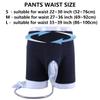 Male Urine Collector, Wearable Urine Collection Bag for Men, Men's Portable External Catheter Device with Two 500ml Urine Bag Reusable (L) view 2