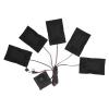 Electric Heating Pad , 3 Gears Electric Heated Mattress Pad watertight Heating Cloth Heater for Vests Jacket Clothes Heater Sheet for Winter Camping Hiking , Clothes Vest Cloth Composite Fiber 5 in 1 view 1