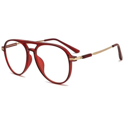 VEVESMUNDO Aviator Reading Glasses Blue Light Blocking Readers