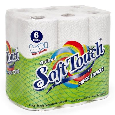 480ea - 2 Ply Paper Towel Roll (80 Sheets/Roll)