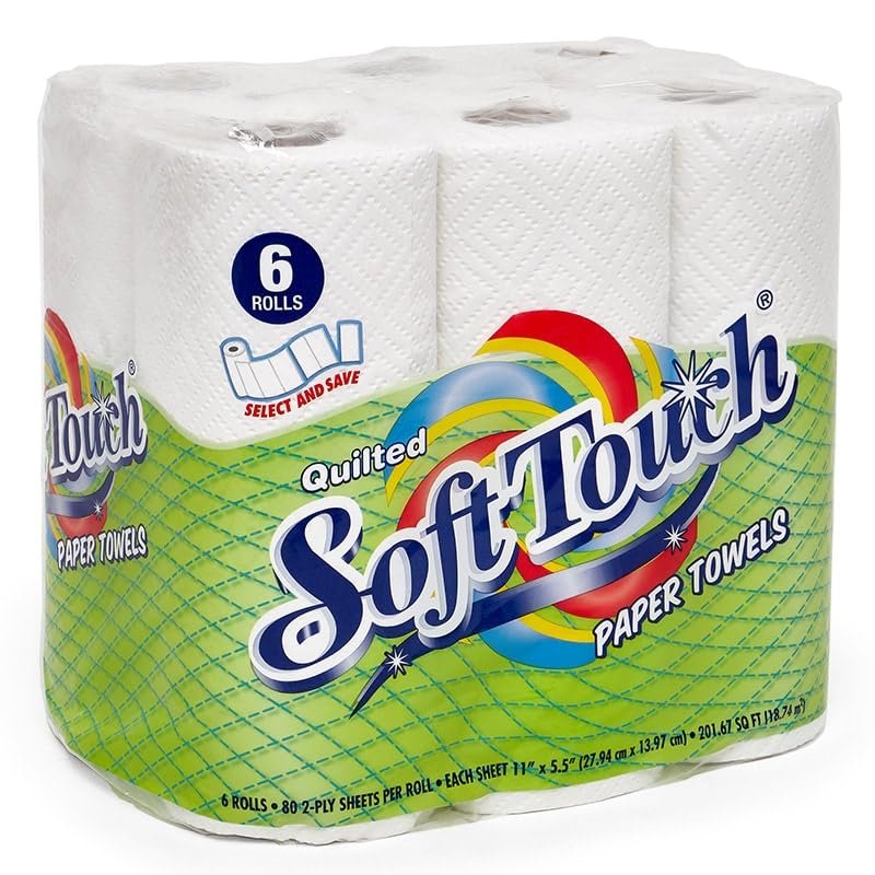 480ea - 2 Ply Paper Towel Roll (80 Sheets/Roll)