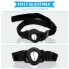 Armband Compatible with Dexcom G7, 8" to 19" Adjustable Arm Band for Adhesive Patches Waterproof Accessories, CGM Continuous Glucose Monitor System Transmitter Sensor Cover (Bright Black) view 3