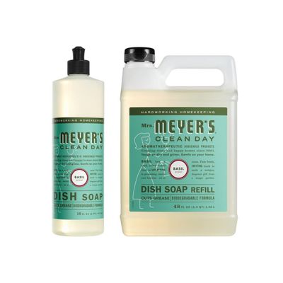 Mrs. MEYER'S Dish Soap Variety Pack Scent 1 Dish Soap, 1 Soap Refill, 1 CT