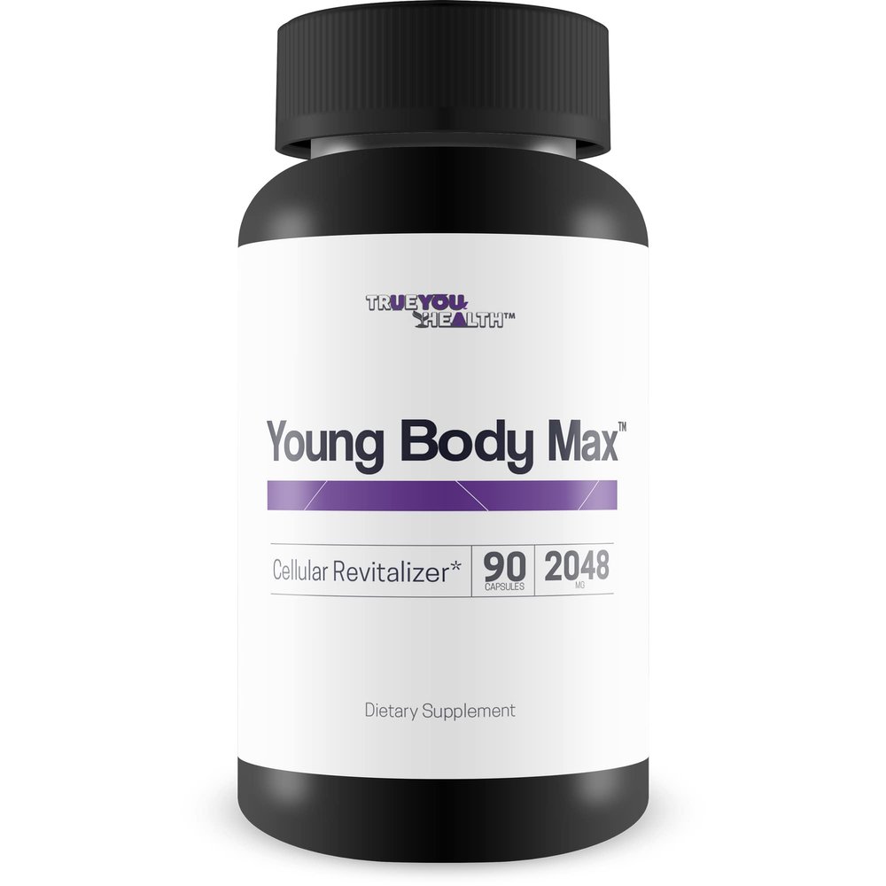 Young Body Max - Cellular Revitalizer Supplement - Support Youth & Longevity - Revitalize, Rejuvenate, Regenerate - Potent Antioxidant Support for Cells - Promote Cellular Energy - Cell Health Support