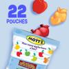 Mott's Fruit Flavored Snacks, Apple Orchard, Gluten Free Snack, Value Pack, 22 Ct, 17.6 oz view 3