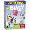 Bluey Fruit Flavored Snacks, Treat Pouches, Gluten Free Snack, Value Pack, 22 Ct, 17.6 oz view 1
