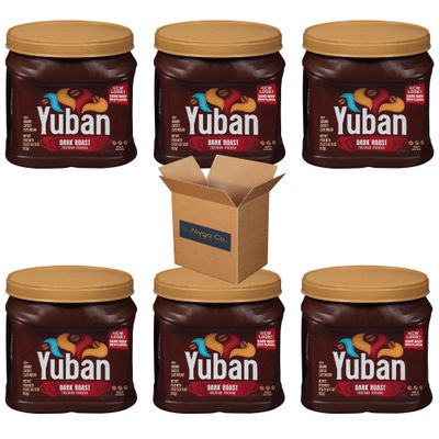 Yuban Bold Dark Roast Coffee Powder 25.3 Oz (Pack of 6)