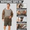 Aventik No-See-Um Mesh Mosquito Jacket for Outdoor, Multiple Sizes to Fit Everyone Stay Safe and Cool UV Resistant 3D Structure (M, jacket with zipper) view 4