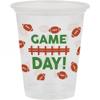 Football Game Day 16 oz Plastic Cups 8 Per Pack view 1