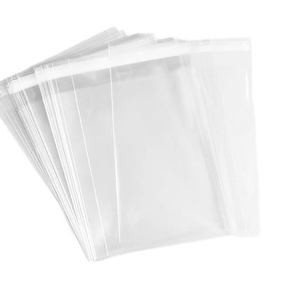 Delatanus 150Pcs 4-5/8'' X 5-3/4'' Resealable Cello Cellophane Bags - Fits A2 Card w/Envelope Photos Jewelry Candy Treats