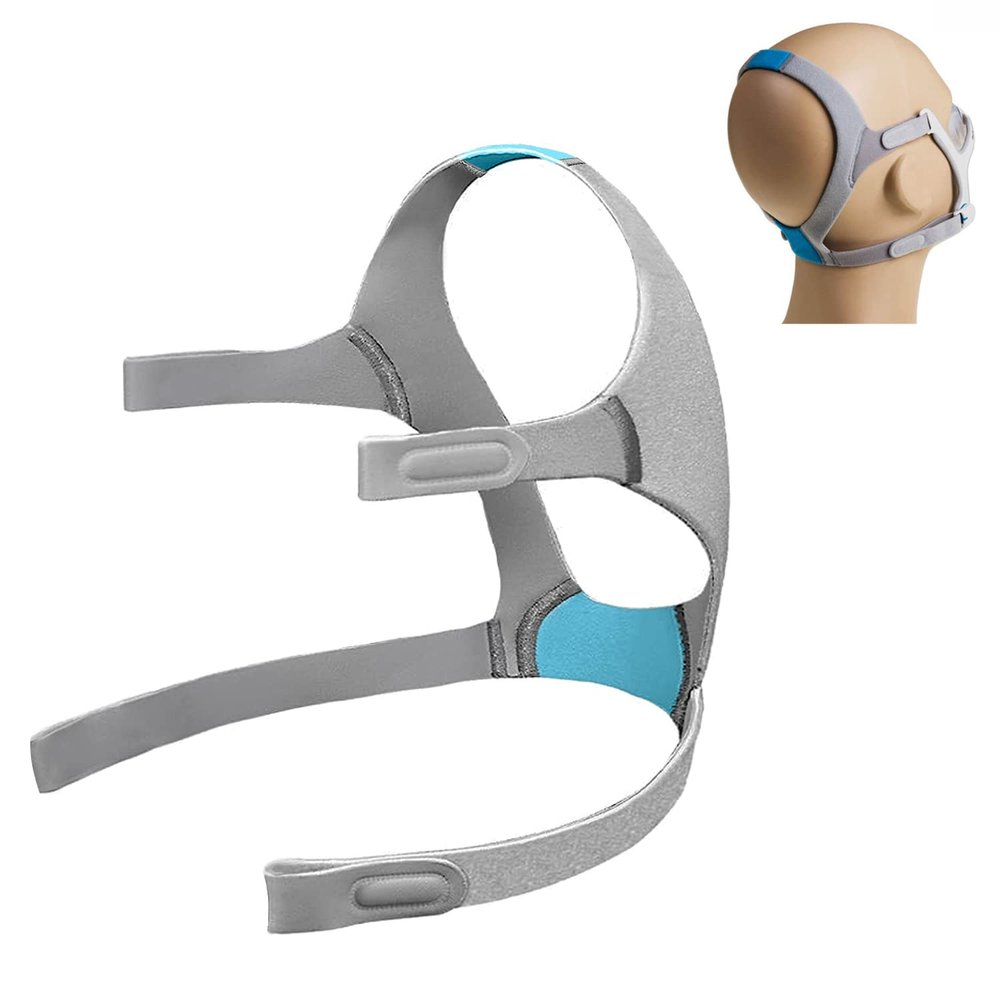 Replacement Headgear Strap for N20 Nasal Pillow CPAP Mask, LALASTAR CPAP Headgear Compatible with N20, Adjustable Headband (Headgear ONLY) Medium Size