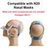 Replacement Headgear Strap for N20 Nasal Pillow CPAP Mask, LALASTAR CPAP Headgear Compatible with N20, Adjustable Headband (Headgear ONLY) Medium Size view 2